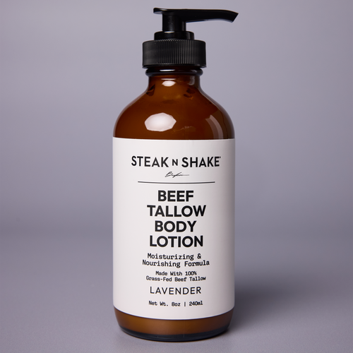 Lavender Beef Tallow Body Lotion, 8oz