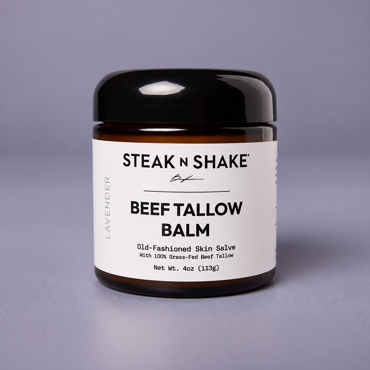 Lavender Beef Tallow Balm, 4oz
