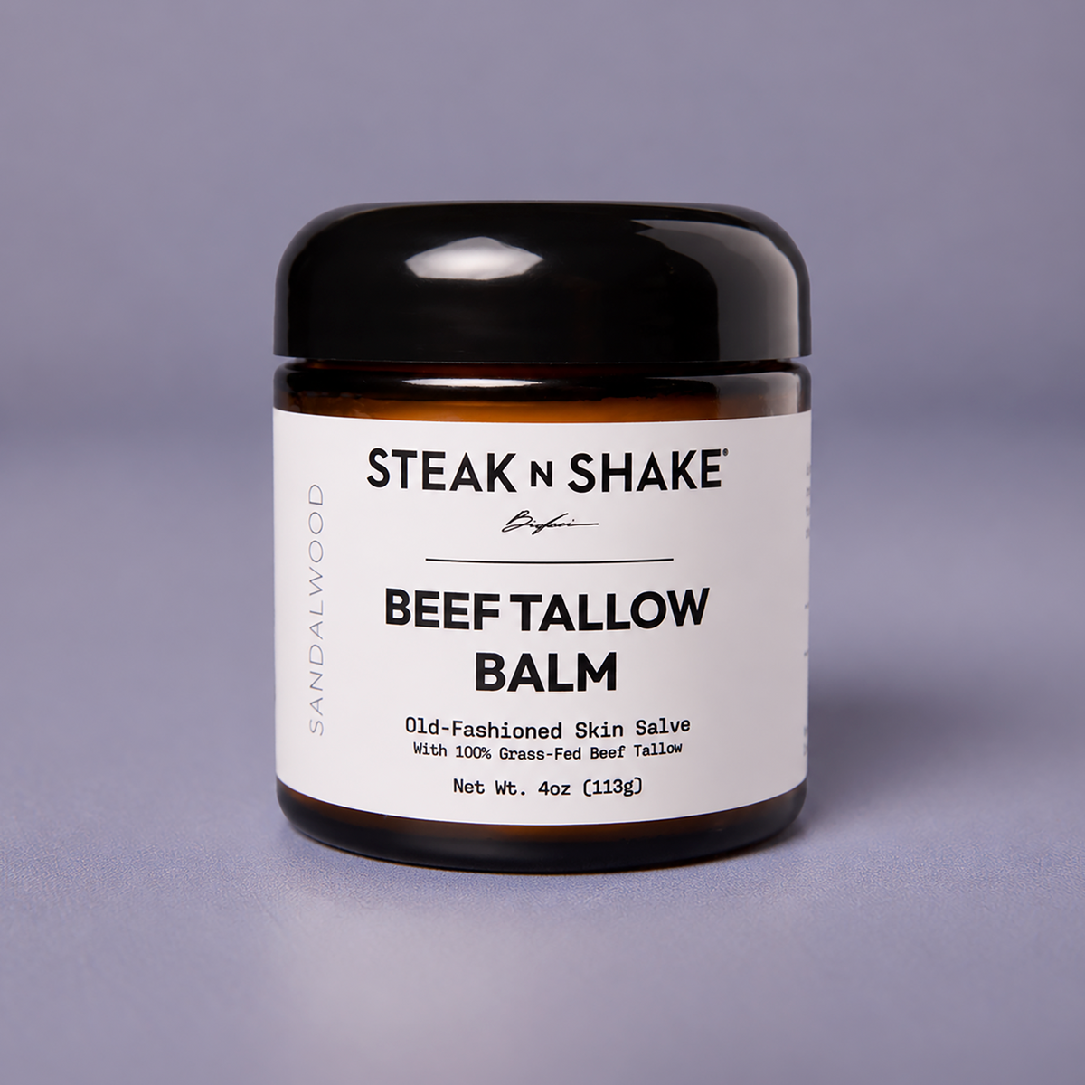Sandalwood Beef Tallow Balm, 4oz